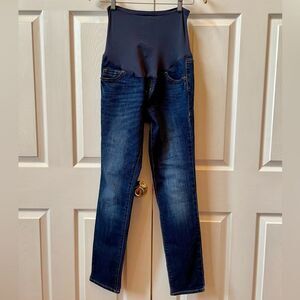 Old Navy Maternity Full Panel Jeans Size 6 EUC